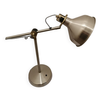Chrome articulated lamp