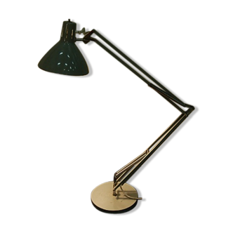 1950s Big metal desk lamp, produced by Hala in the Netherlands