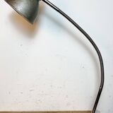 Grey Industrial Workshop Gooseneck Table Lamp, 1960s