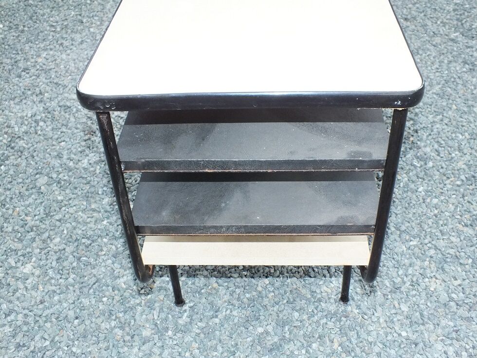 Extra furniture serving shelves years 50 black & white