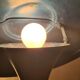Lamp mushroom blue metal 1940