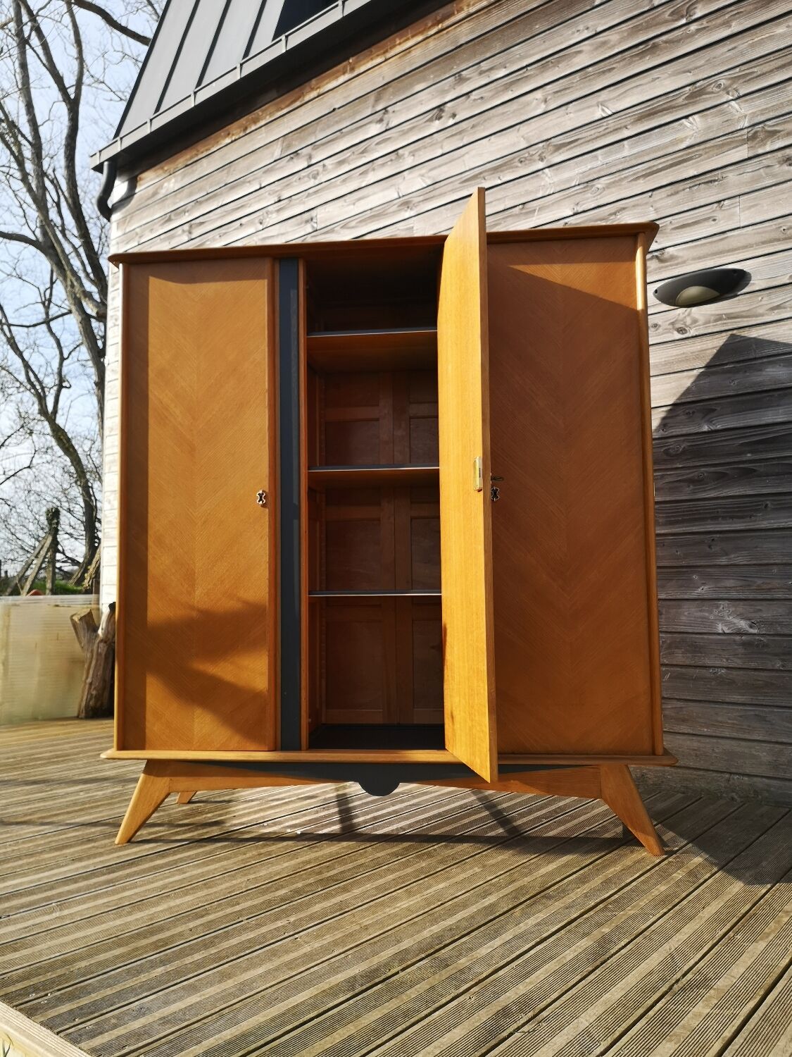 Vintage wardrobe dressing