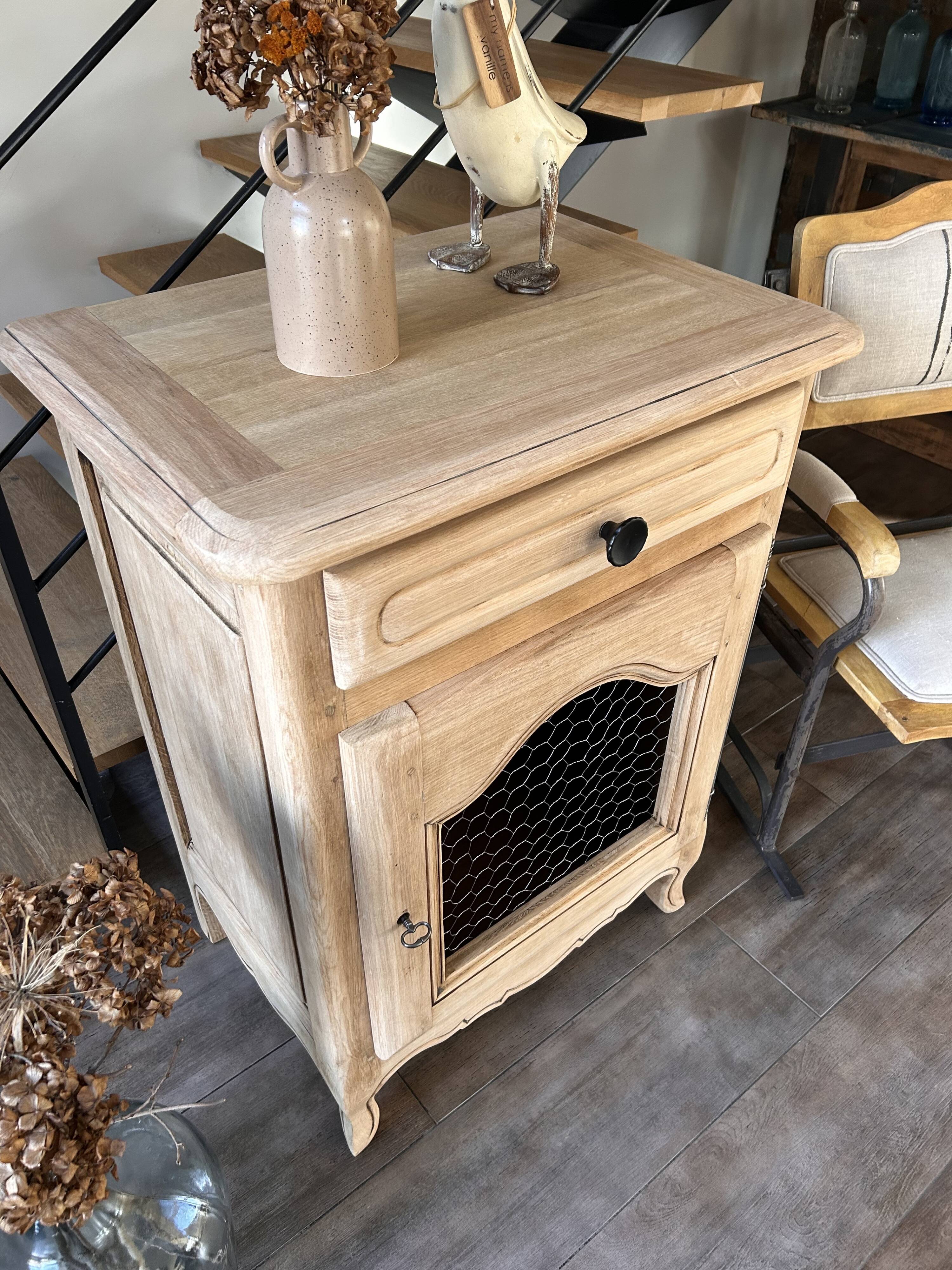 Confiturier chêne massif revalorisé