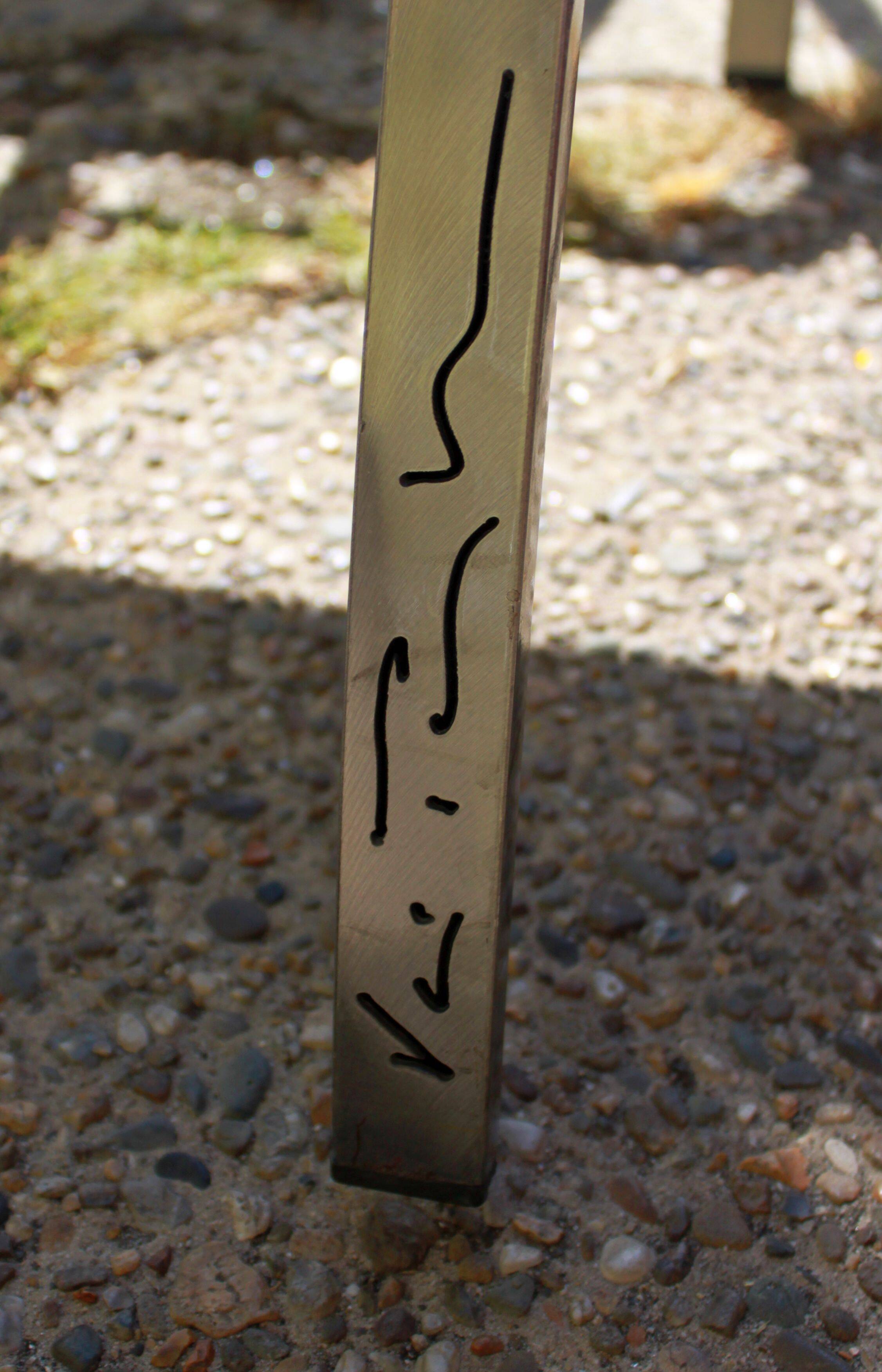 Set of 6 dining chairs by Kai Papritz, 90s.