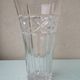 Cut crystal vase