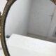 Brass psyche mirror