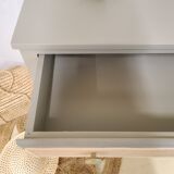 Vintage khaki chest of drawers