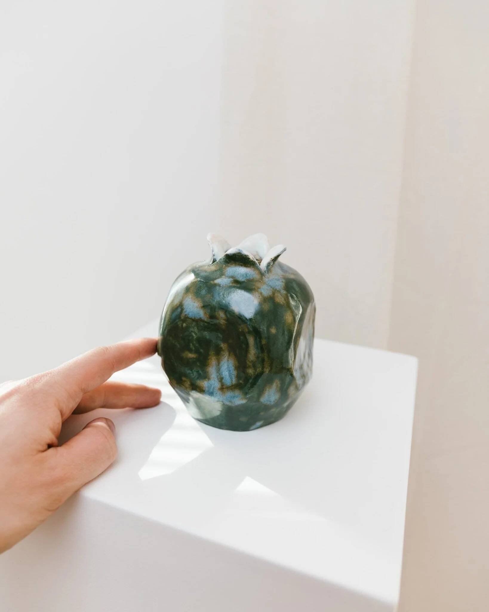 Ceramic vase - Handmade in Italy - Studio pottery - 1970s