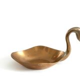 Brass “swan” pocket tray, 1960s