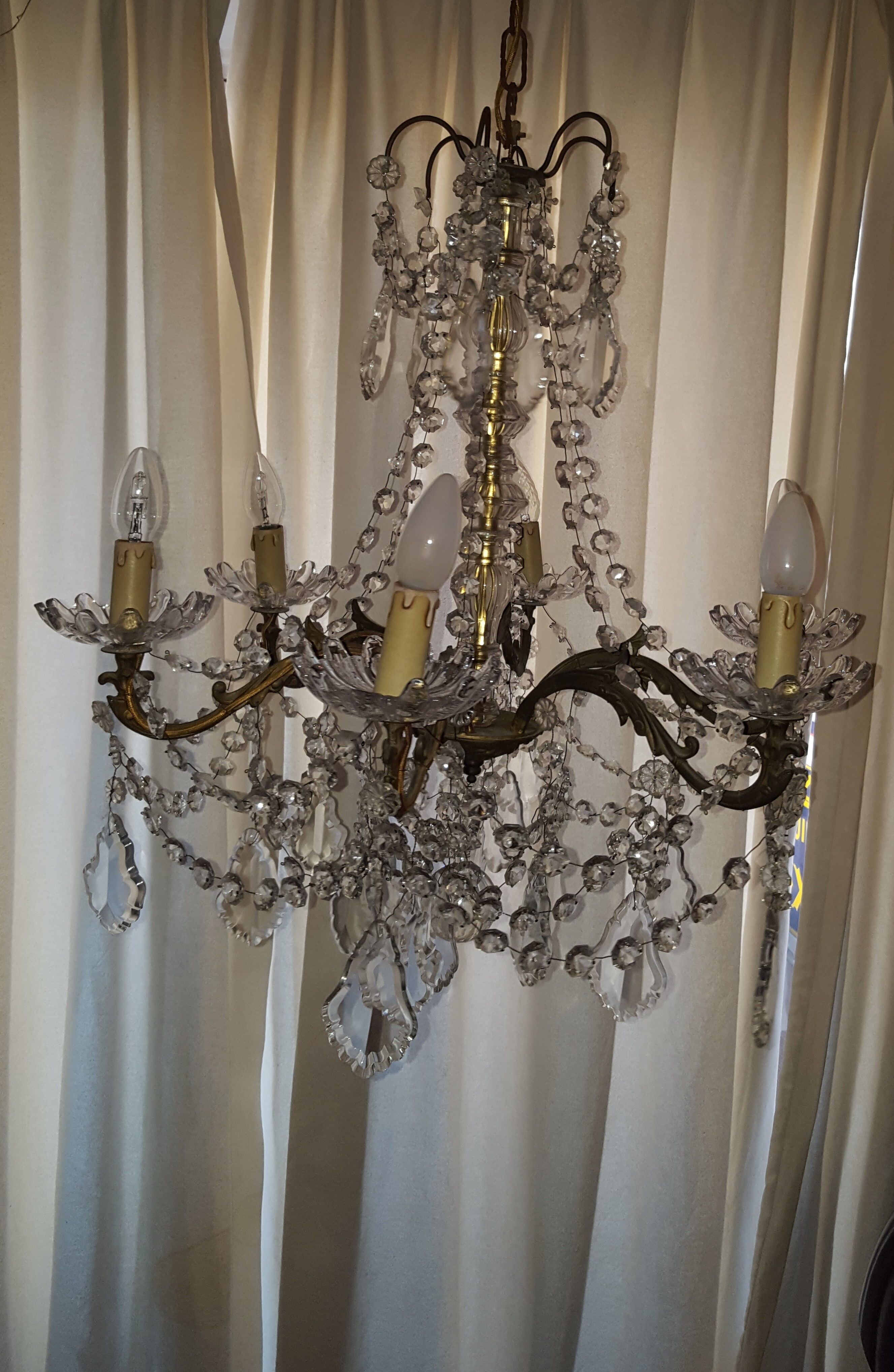 Crystal chandelier