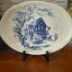 Vintage Gien oval platter