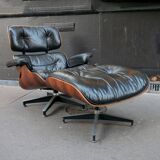 Lounge Chair and ottoman armchair by Charles & Ray Eames - Herman Miller 1976
