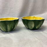 Set of 2 slip bowls