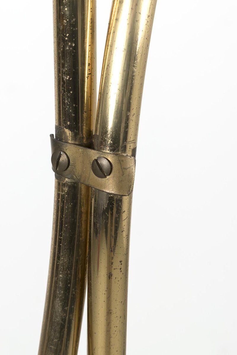 Vintage Floor Lamp in Brass