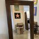 Large carved mirror 184X114 cm