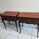 Paire de tables de chevet vintage