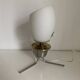Vintage 1960 tripod opaline lamp mid-century design - 34 cm