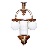 Art Deco chandelier, Poland, 1940s