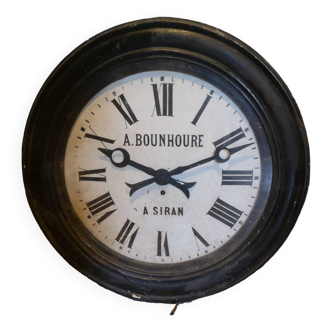 Station clock late 19th ¢70 cm