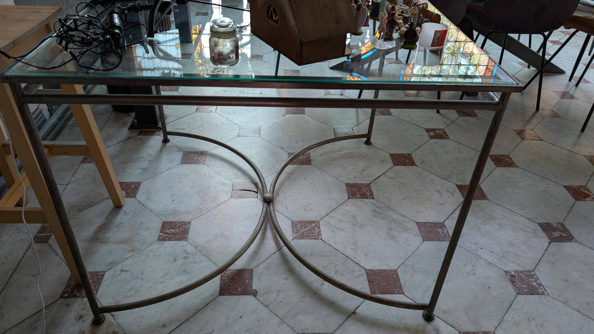 console table Jacques Leguennec