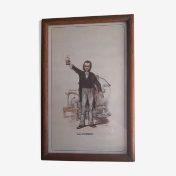 Print "the chemist" by Gavarni