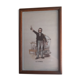 Print "the chemist" by Gavarni