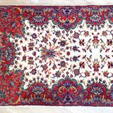 Persian indoor rug beige 145 x 72cm