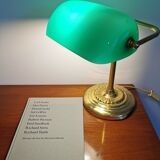 Vintage banker lamp Ikea