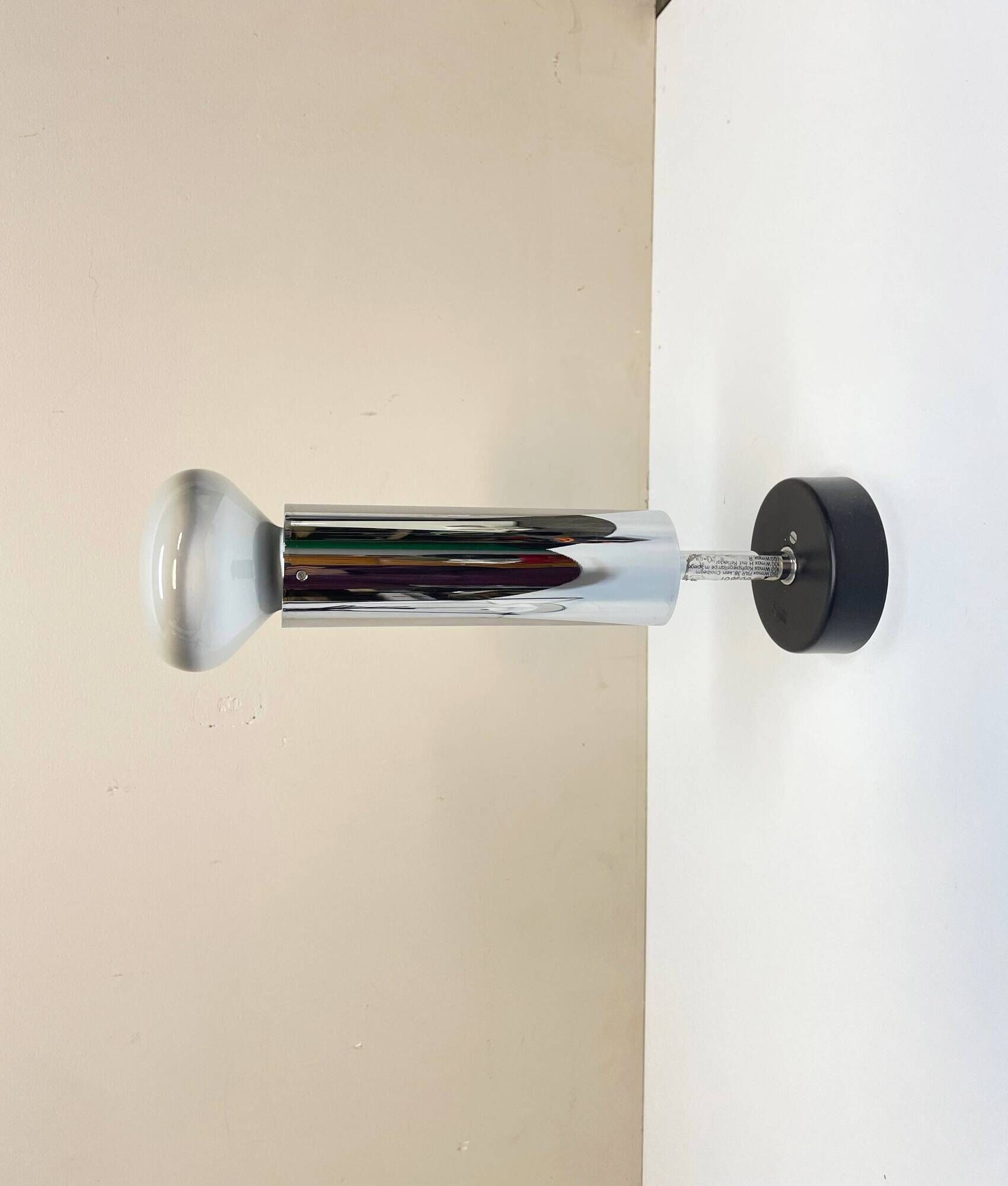 Minimalist Staff Wall Lamp Leuchten, Germany, 1970s.