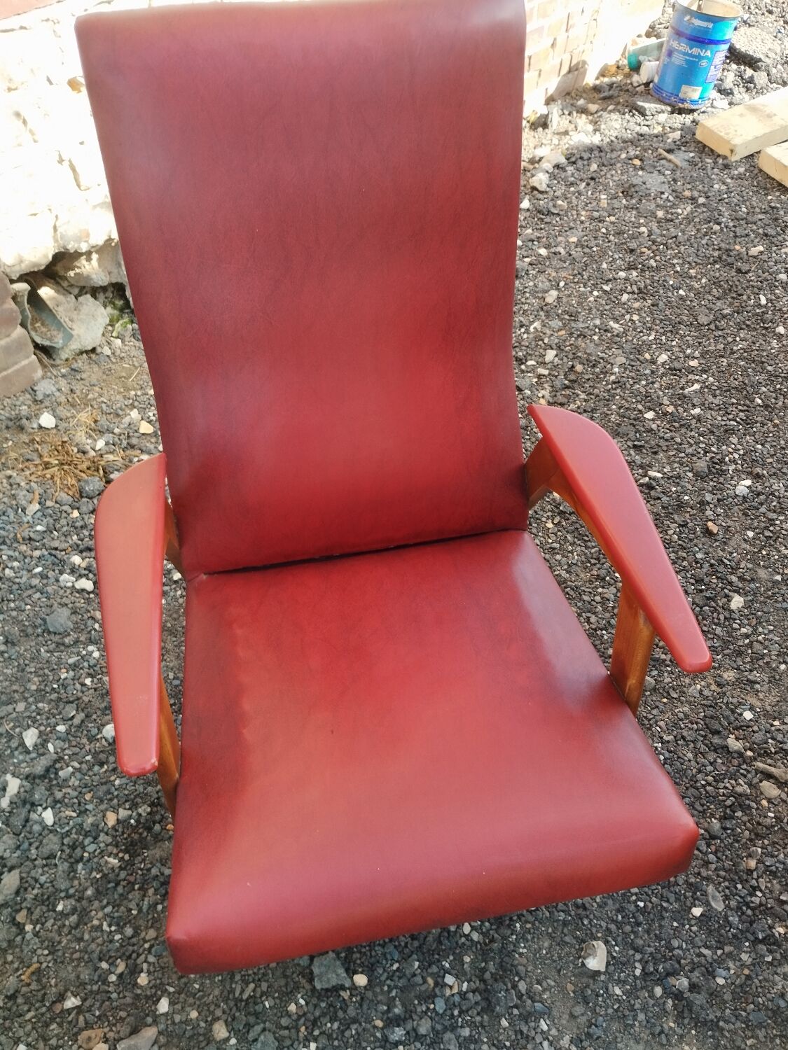 Paire de fauteuils vintage ancien