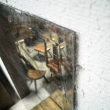 Beveled mirror 120x66cm