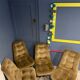 Lot 4 chaises années 70