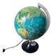 Illuminated terrestrial globe Tecnodidattica – Made in Italy 1970/80