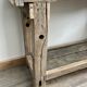 Old wooden workbench