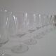 Service de 8 verres à eau ciselés