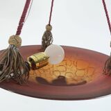 art deco WMF ikora PENDANT LIGHT ikoraglass 1930s avantgarde design