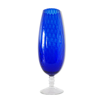 Empoli Italian blown glass vase