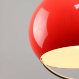 Space Age Italian Red Jolly Pendant Lamp from Guzzini