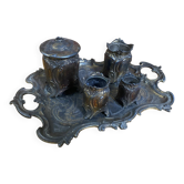 Nécessaire fumeur maximilien victor ringel art nouveau bronze argenté