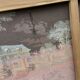 Gobelin French framed wall hanging tapestry AUBUSSON 1950