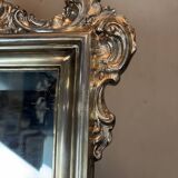 Silver Table Mirror on a Wooden Core, Venice, Circa 1750