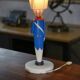 Empire soldier lamp by Suzanne Bonnichon for Jacques Adnet 1960’s