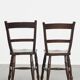 Set of 2 Antique English Oxford Dining/Kitchen Chairs