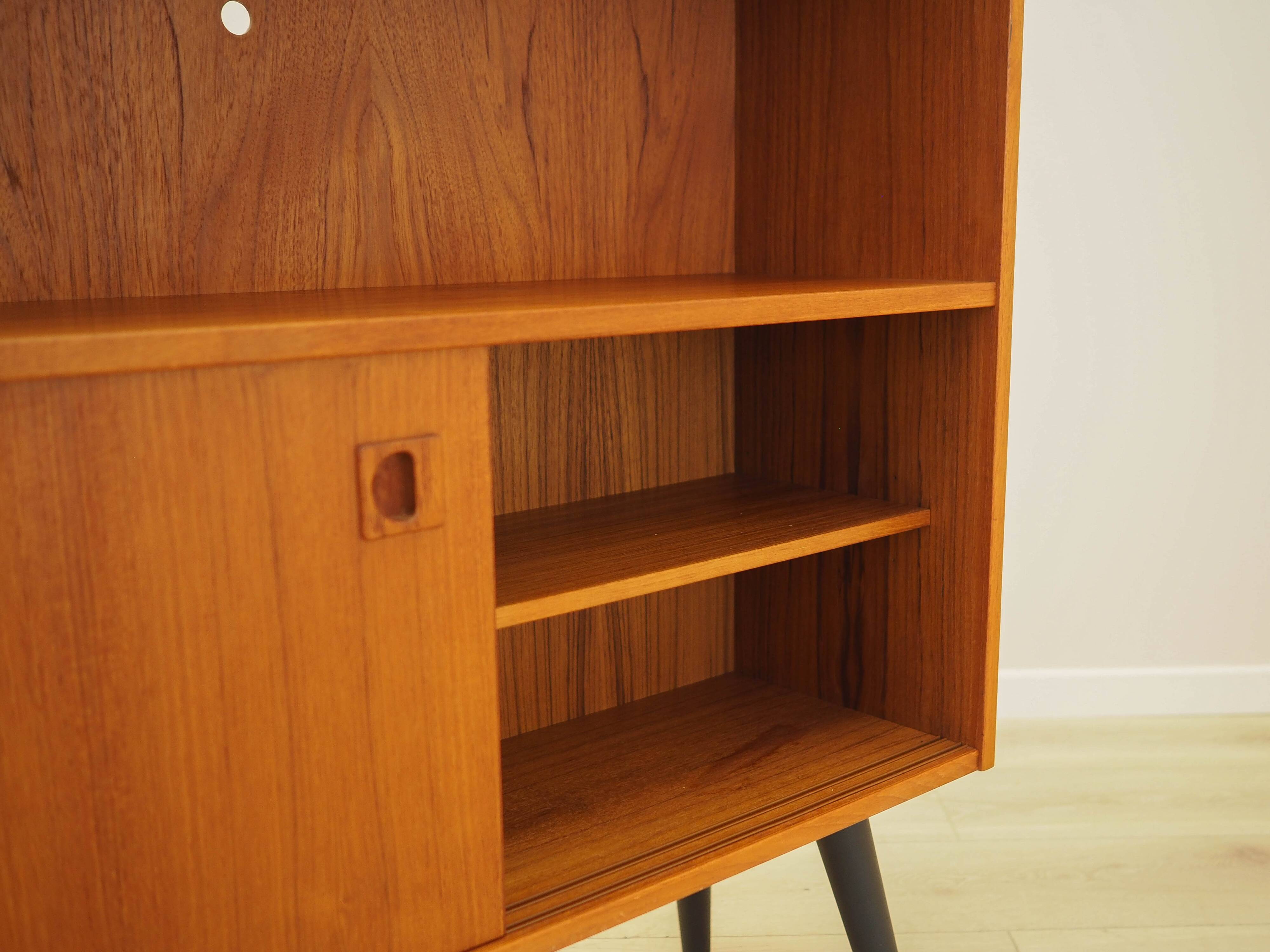 Teak bookcase, Danish design, 1970s, made in Denmark