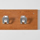 Wall coat rack by Pierre Guariche for La Plagne, around 1968.