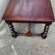 Antique table in Louis XIII style – Twisted legs