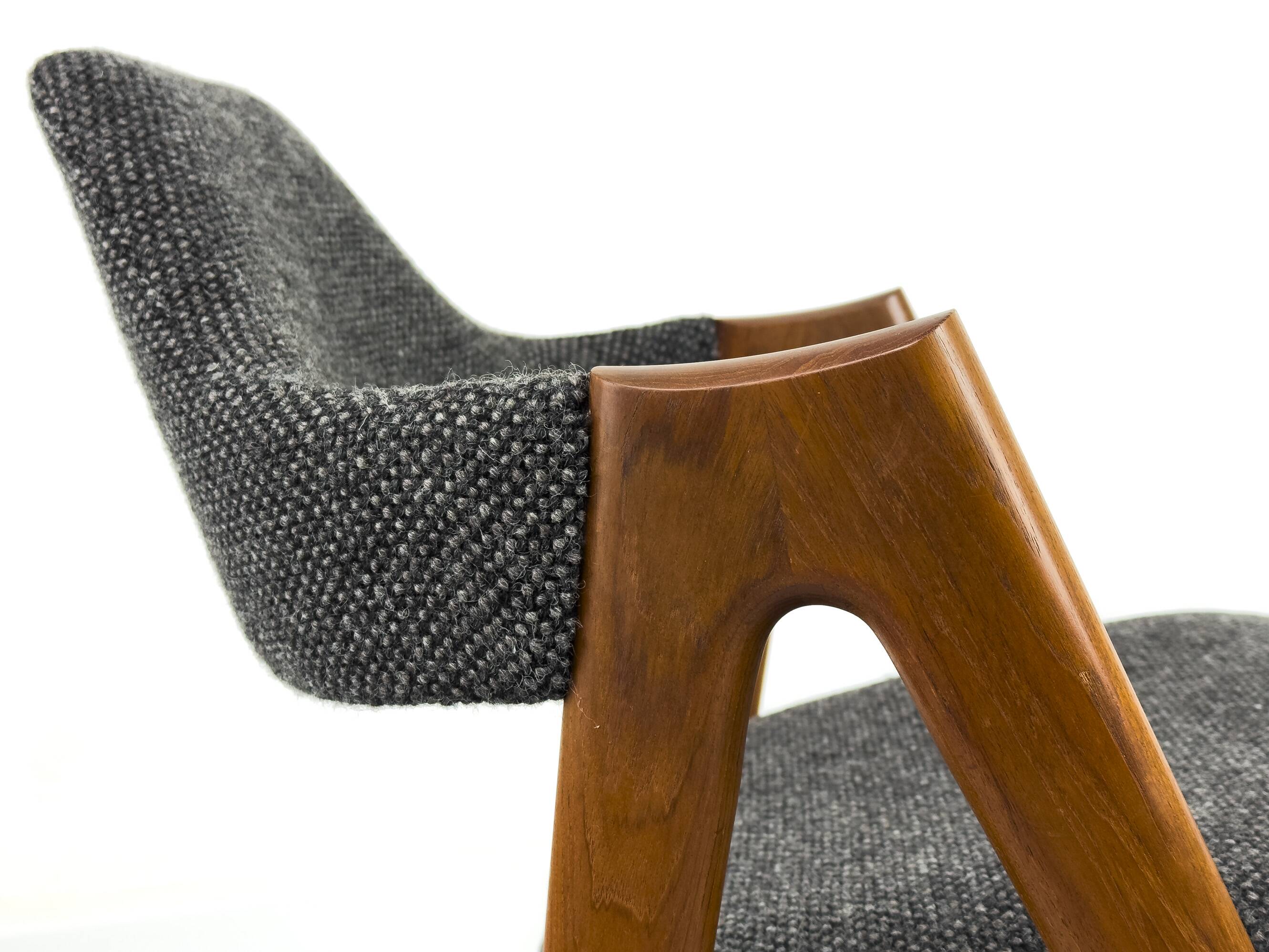 Compass Chair in Teak by Kai Kristiansen for SVA Møbler, 1960s