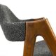 Chaise Compass en teck par Kai Kristiansen pour SVA Møbler, 1960