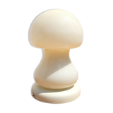 Vintage glass mushroom lamp