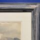 Landscape framed by Gustave Guétant (1873-1953)